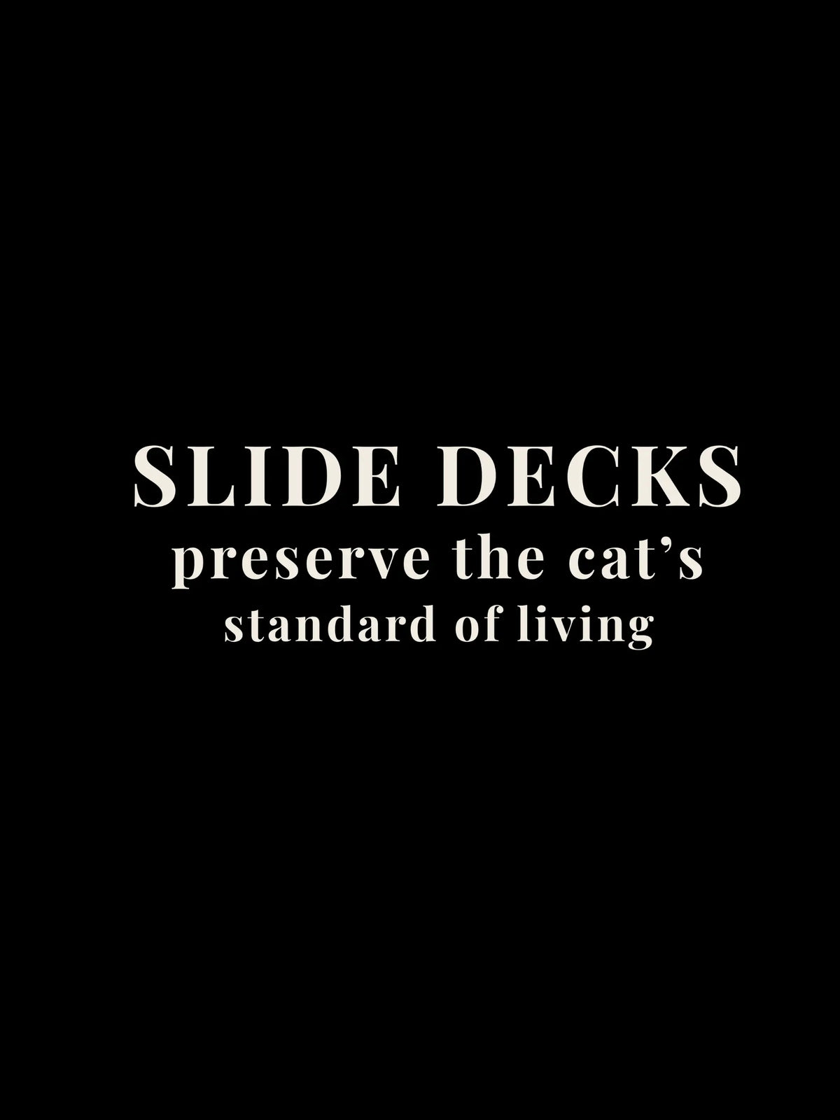 Slide Decks Crewneck Tee