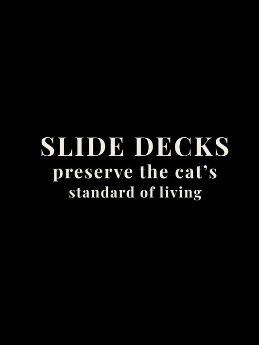 Slide Decks crewneck Tee