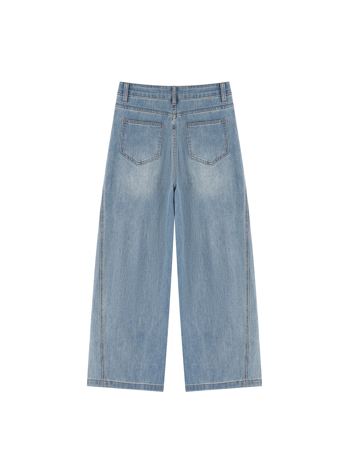 Women’s Vintage Wash High Rise Wide Leg Jeans
