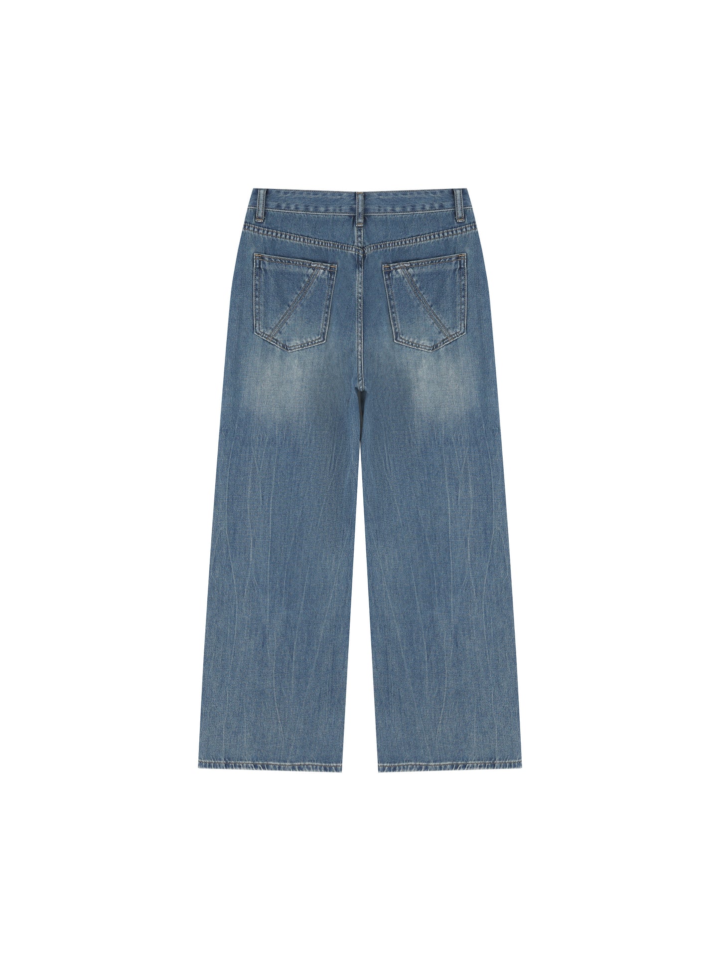 Women’s Vintage Wash Wide Leg Jeans